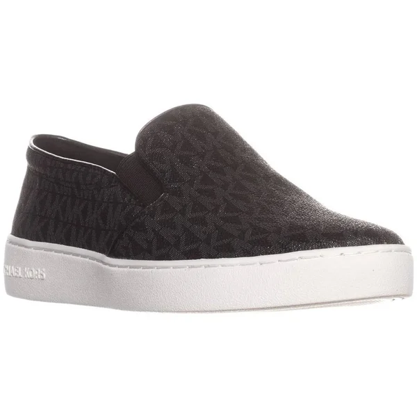 Michael Michael Kors Black Keaton Slip on Sneakers