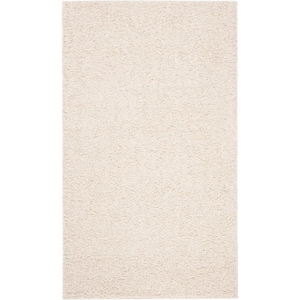 Safavieh New York Shag SG166B Ivory 4& x 6& Area Rug