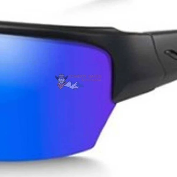 Wiley x Saint Matte Black, Polarized Blue Mirror