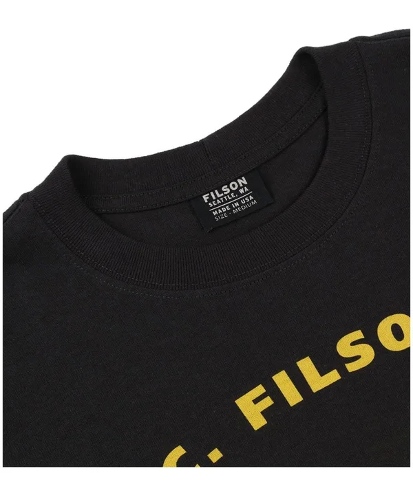 Filson Outfitter Graphic T-Shirt - Men's Faded Black - M