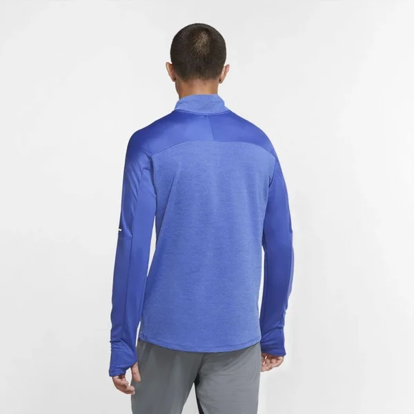 Nike Dri-Fit Men's 1/2-Zip Running Top - Astronomy Blue - M