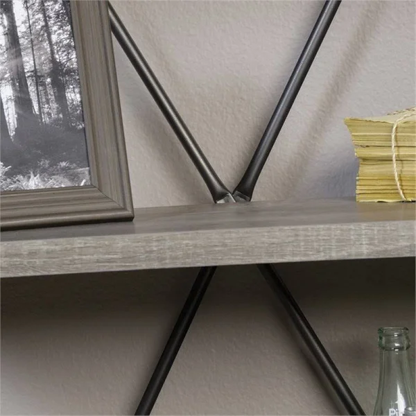 Pemberly Row 5 Shelf Bookcase in Northern Oak