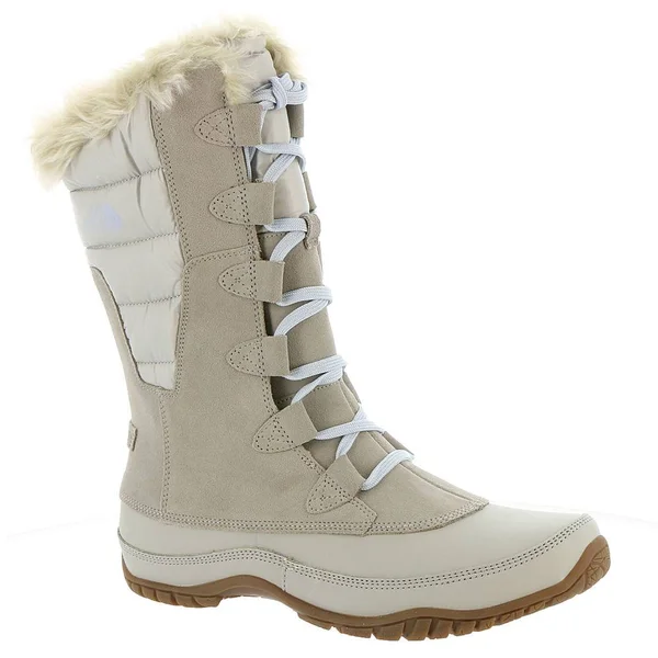 The North Face Nuptse Purna Boot Women's Dove Grey/Arctic Ice Blue 6