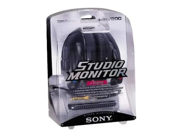 Sony MDR V600 Over-Ear Headphones - Black
