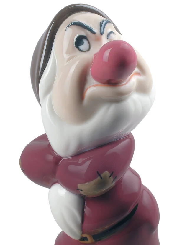 Lladro Porcelain Disney Grumpy Figurine