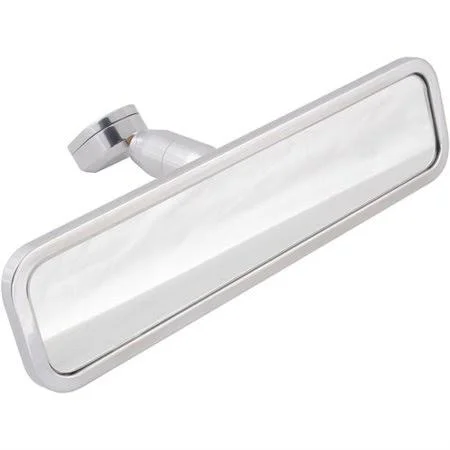 JEGS 90311 Rear View Mirror [Polished Billet Aluminum] - Size: 16 in