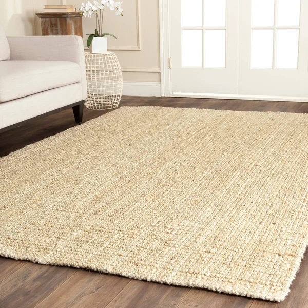 Safavieh Natural Fiber NF730B Area Rug Grey 7& x 7& Square