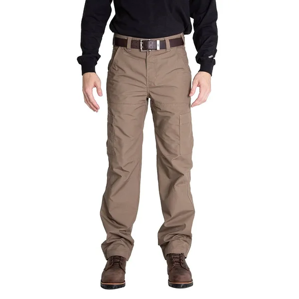 Berne Men's Ripstop Cargo Pants - Black - 46 - 34