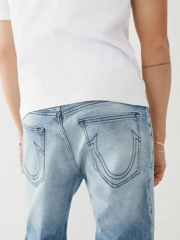 True Religion Rocco Renegade Skinny Jean 34x22 Jeans - Blue