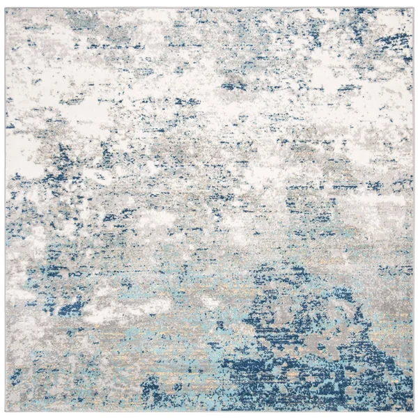 Safavieh Brentwood Malissie Modern Abstract Rug - 8& x 10& - Navy/Red