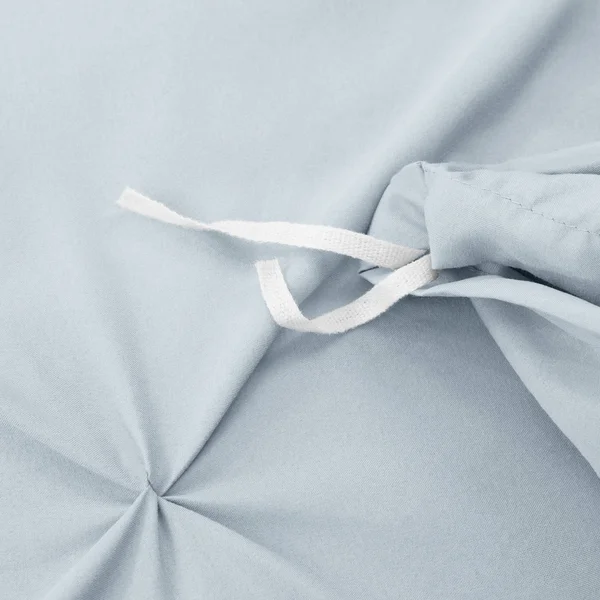 Nestl Bedding Pinch Pleat Duvet and Comforter Set - Down Alternative Comforter and Ultra Soft Microfiber Duvet Set - King - Beig