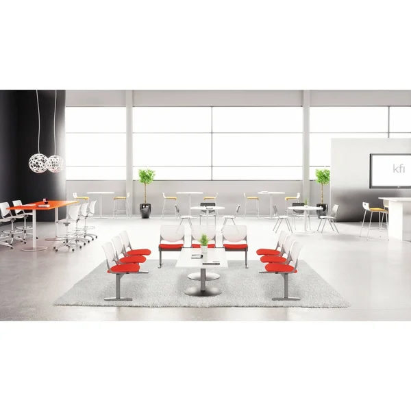 KFI Seating Kool 2 Seat Beam Seating - Yellow