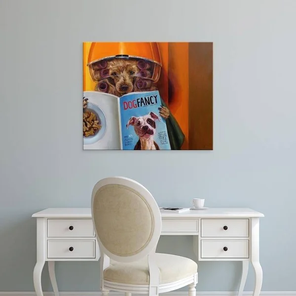 Easy Art Prints Lucia Heffernan's 'Spa Day' Premium Canvas Art - 10 x 12 - Brazilian Barnwood Frame
