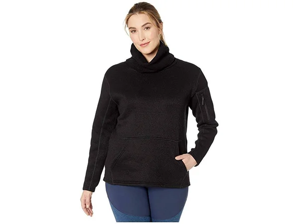 Smartwool Hudson Trail Pullover Fleece Sweater - Women's Black - XL