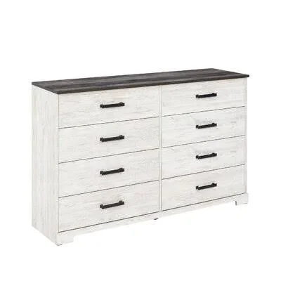 Lelia 8 Drawer 52.72x22 W Double Dresser Beachcrest Home