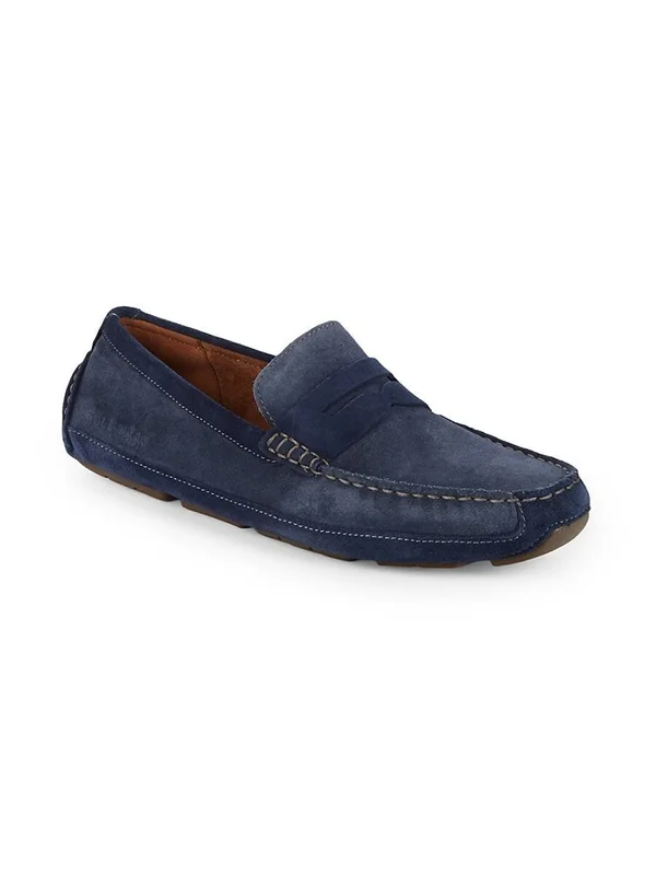 Cole Haan Wyatt Penny Driver, Size 7.5 in Ombre Blue at Nordstrom Rack