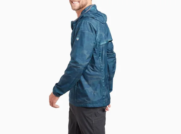 Kuhl Parajax Anorak - Men's Blue Camo, XXL