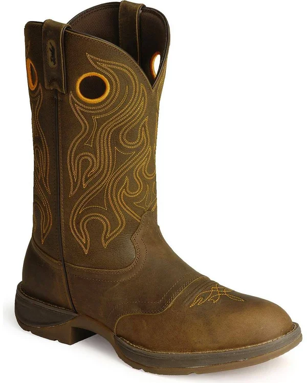Durango Men's Rebel Western Boots - Brown Saddle
