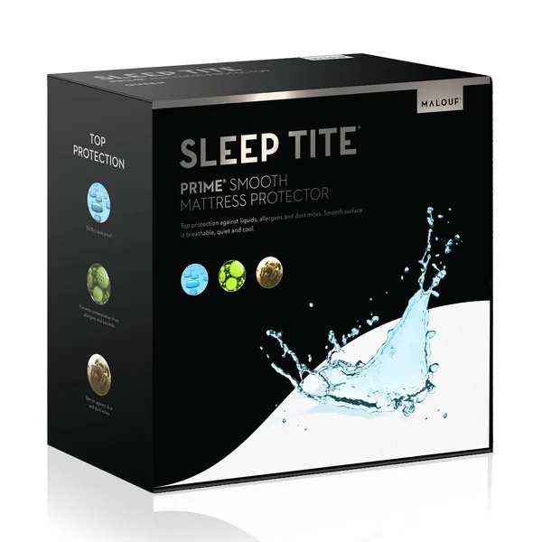 Pr1me Smooth Mattress Protector - Split Queen