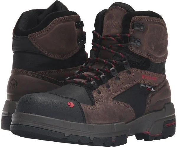 Men's Wolverine Legend Work Boot - Dark Brown - Size 13