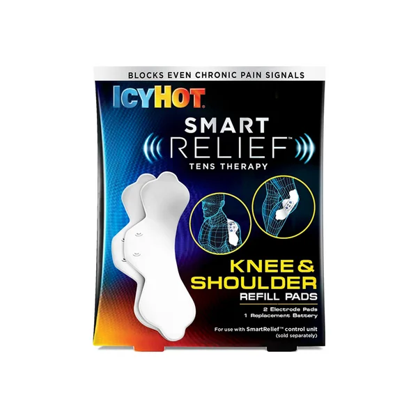 Icy Hot Smart Relief Knee & Shoulder Refill Pads - Tens Therapy - 2 pads