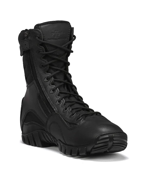 Tactical Research 8x22 Khyber Lightweight Side Zip Tactical Boot - Black - TR960Z 105R