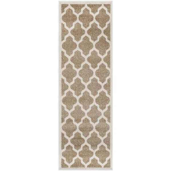 Safavieh 2&-3x22 x 7& Amherst AMTW420S Wheat, Beige Rug