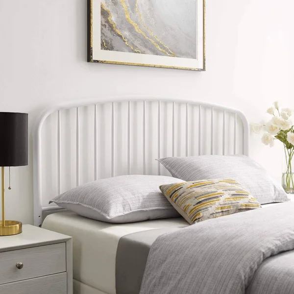 Modway Nova Twin Metal Headboard - White