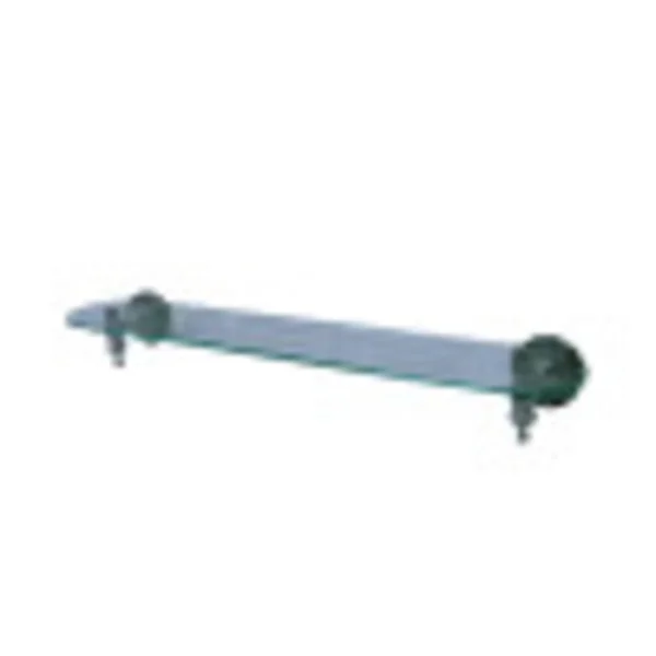 Kingston Brass BA9919SN Templeton Glass Shelf - Satin Nickel