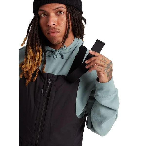 Burton Reserve Bib True Black S Men