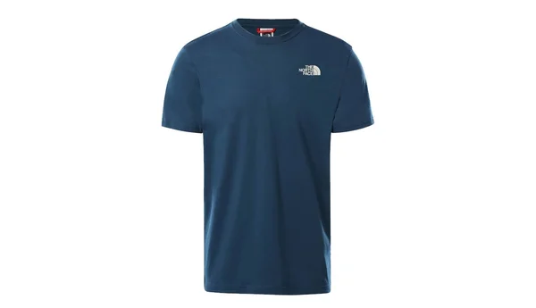 The North Face Mens Redbox Celebration T-Shirt Monterey Blue