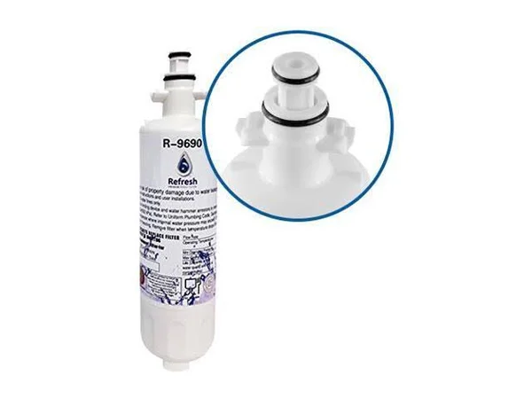 Refresh Replacement for LG LT700P ADQ36006101 ADQ36006102 Kenmore 46-9690 Refrigerator Water Filter (6 Pack)