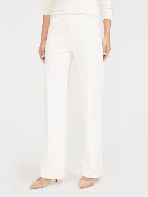 J.Mclaughlin Women's Carter Pants White Solid - Size 2