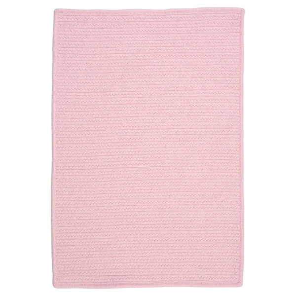 Colonial Mills Westminster Braided Rug Blush Pink - Size: 7 x 9 ft.