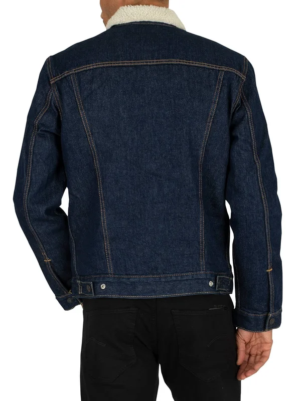 Levi&s Men's Type 3 Sherpa Trucker Jacket - Rockridge