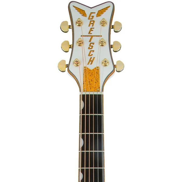 Gretsch G5021WPE Rancher White Penguin Parlor Acoustic Electric Guitar