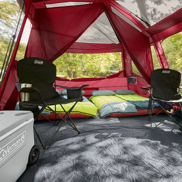Coleman Skylodge 12-Person Camping Tent - Blackberry