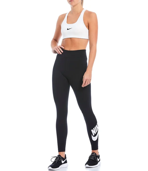 Nike Women's High-Waisted Sportswear Leggings, XL, Black