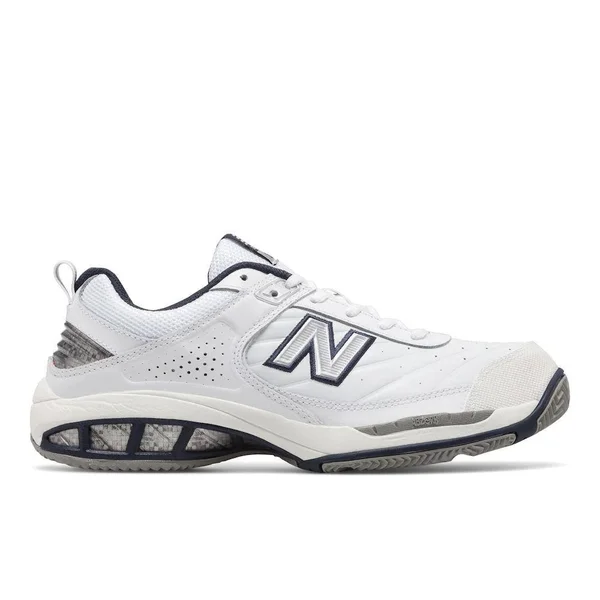 New Balance Men's Tennis Court 806 - White, 12.5, 4E