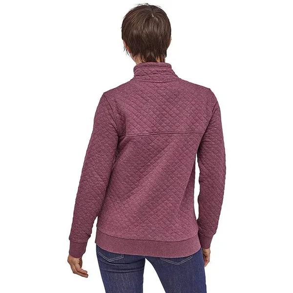 Patagonia Organic Cotton Quilt Snap-T Pullover - Women's S Light Balsamic