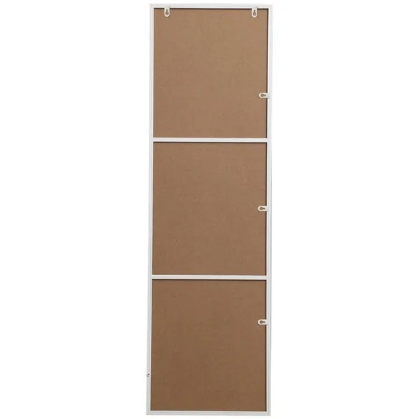 Elegant Lighting Metal Frame Rectangle Mirror 18x 60 inch in White