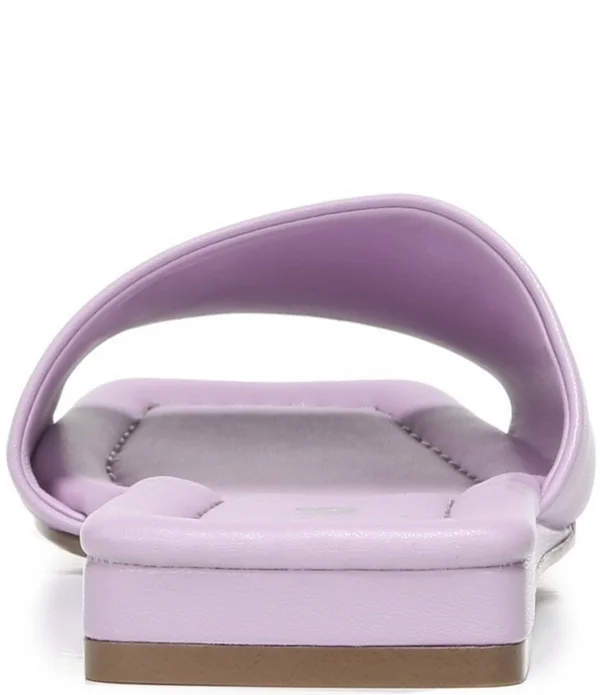 Sarto by Franco Sarto Bordo Leather Square Toe Slides - 8M
