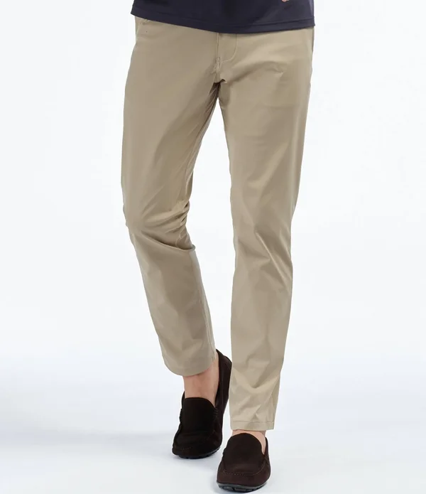 Rhone Slim-Fit Flat-Front Commuter Stretch Pants - 40 30