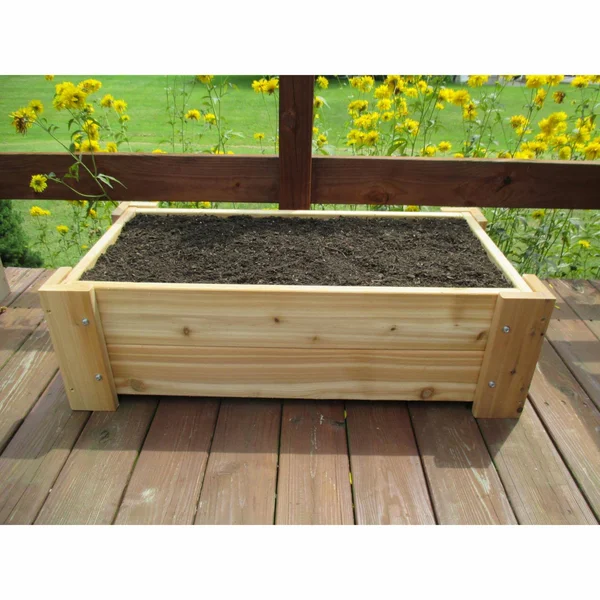 Infinite Cedar Premium Quality Rectangular Planter