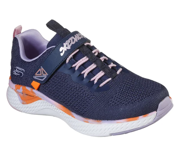 Skechers Girls& Solar Fuse Paint Power Sneaker