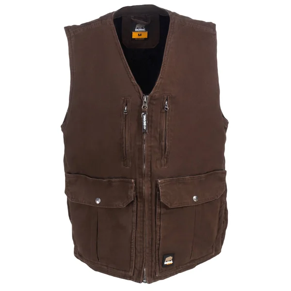 Berne Echo One Zero Vest Size 2XL Regular (Bark)