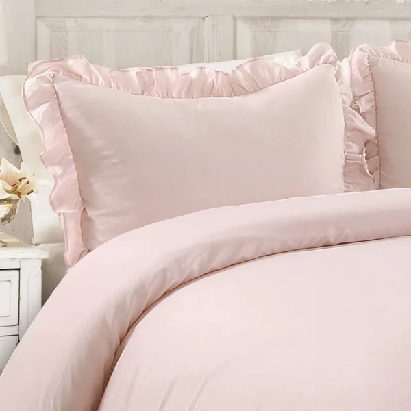 Lush Decor Reyna Comforter Gray 3-Piece Full/Queen Set