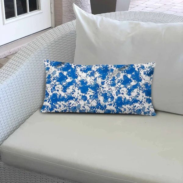 Joita Sandy Indoor Outdoor Soft Royal Pillow Envelope Cover with Insert 20x20 - JOJE2100520B