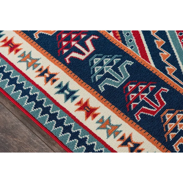 Momeni Baja BAJ31 Area Rug - Red, 7&10x22 x 10&10x22 Rectangle