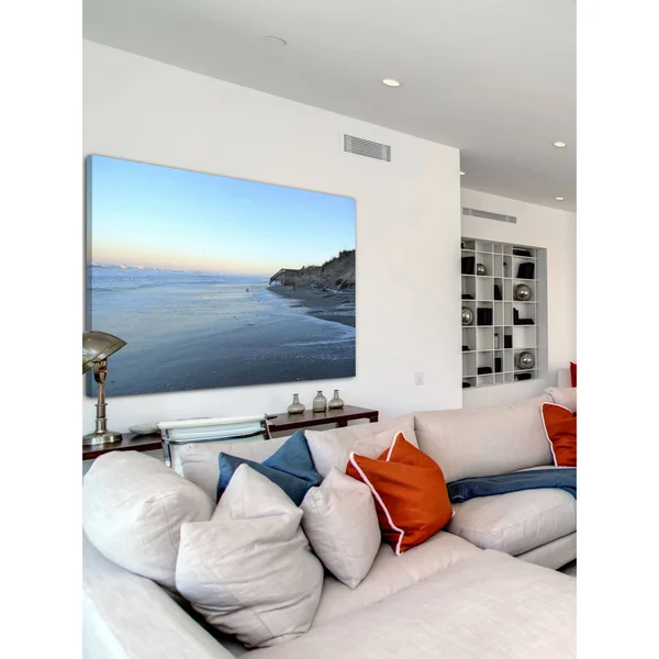 Marmont Hill Sand Surf Sunshine by Robert Dickinson Painting Print on Canvas, Size: 24 inch x 36 inch